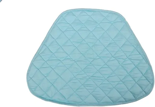 Home covers Juego de 7 manteles individuales acolchados para mesa redonda de comedor y tapete central de calidad prémium (azul aguamarina)