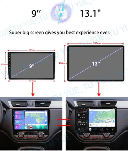 Miniatura 3 de Estéreo de radio de coche Android 12 de 13.1 "para Nissan X-Trail 2007-2012 Super Big Screen 1920 * 1200 Navegación GPS Carplay Android Auto DSP BT