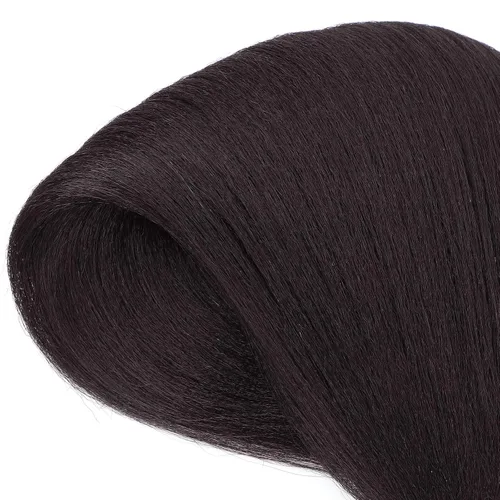 Miniatura 3 de Extensiones de cabello trenzado preestiradas para mujer, trenzas de caja, suave, sintético, sin nudos, textura Yaki, ajuste de agua caliente