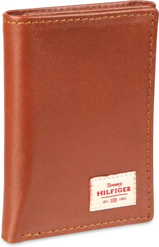 Miniatura 19 de Tommy Hilfiger - Cartera para hombre, triple pliegue, delgada, incluye ventana de identificación y tarjetero para tarjetas de crédito