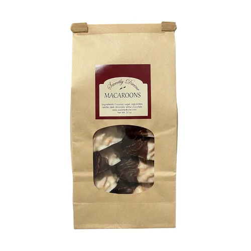 Miniatura 2 de Sweetly Divine Macarrones gourmet hechos a mano, galletas de macarrones bañadas en chocolate