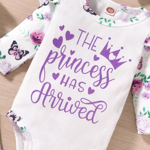 Miniatura 5 de Aalizzwell Traje floral de manga larga para bebé niña otoño invierno