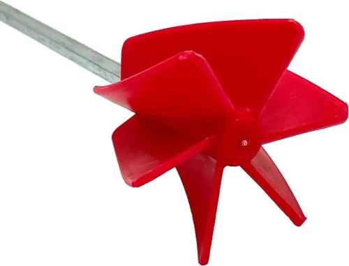 Miniatura 2 de Edward Tools Accesorio para taladro mezclador de pintura, mezclador de hélice para 1 galón de pintura epoxi, resina, silicona, paleta agitadora