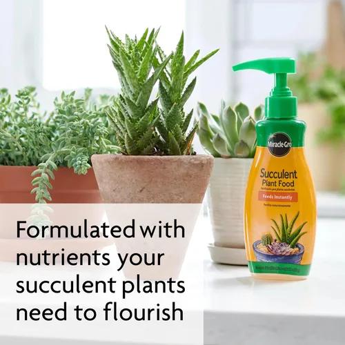 Miniatura 5 de Miracle-Gro Alimento para plantas suculentas, 8 onzas, para suculentas incluyendo cactus, jade y aloe