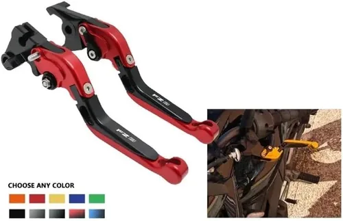 Miniatura 2 de Clutch Brake Lever for FZ8 FZ-8 2011-2020 Motorcycle Adjustable Folding Extendable Brake Clutch Levers Handle