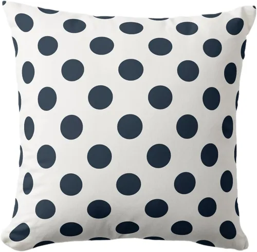 Miniatura 33 de Fundas de almohada de lunares negros sobre beige de 16 x 16 pulgadas, fundas de almohada decorativas rústicas y cuadradas para decoración del sofá