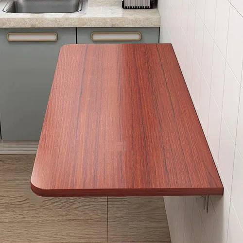 Miniatura 9 de Mesa plegable de pared para montaje en pared, mesa plegable de pared resistente, complemento perfecto para oficina, lavandería, hogar, bar, cocina