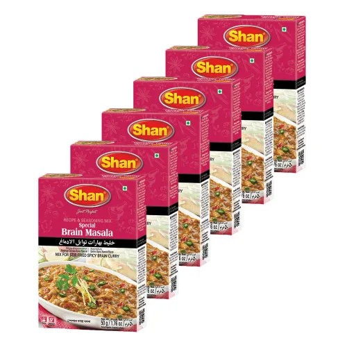 Miniatura 34 de Shan Korma Recipe and Seasoning Mix 1.76 oz (50g) - Spice Powder for Traditional Meat in Yogurt Sauce - Suitable for Vegetarians - Airtight Bag in a