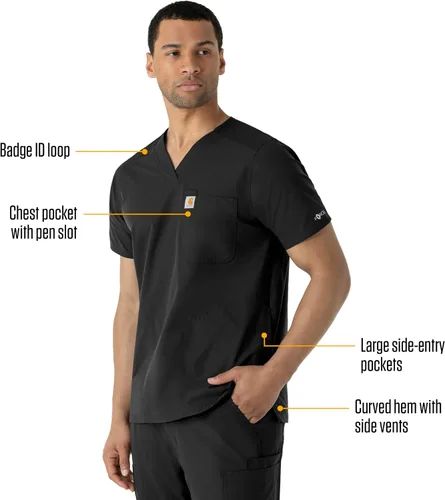 Miniatura 2 de Carhartt Scrubs C16113 Force Modern Fit V-Neck Top