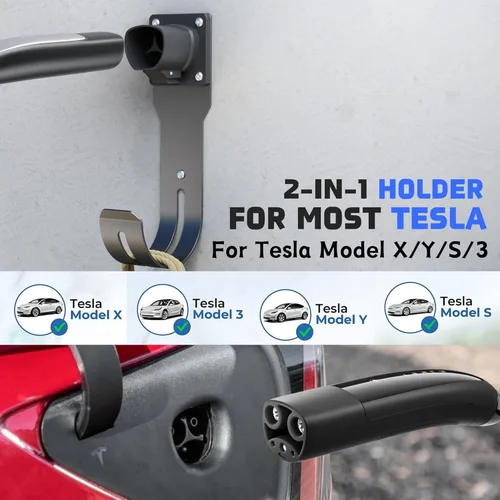 Miniatura 5 de MECMO Adaptador NEMA 14-50 para cargador móvil Tesla Gen 2, adaptador de 14-50P, conector móvil Gen II para motores Tesla modelo 3/Y/S/X para cargar