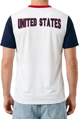 Miniatura 2 de Icon Sports Camiseta oficial del Día del Juego de la Federación de Fútbol de Estados Unidos, unisex para adultos