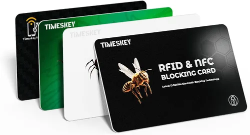 Miniatura 25 de Bloqueo RFID TimesKey, 2 pzas, Minimalista