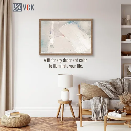 Miniatura 155 de VCK Marcos para póster de madera maciza de 22.375 x 34 pulgadas, marco de fotos A1 negro con montaje en pared, paquete de 3