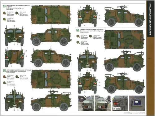 Miniatura 8 de Tamiya 35368 1/35 JGSDF Kit de modelo de plástico para vehículos blindados ligeros