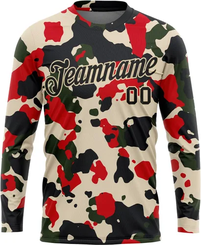 Miniatura 31 de Camisetas de manga larga para hombre, diseño de hip hop, estampado gráfico, informal, manga larga, graffiti, teñido anudado, camiseta