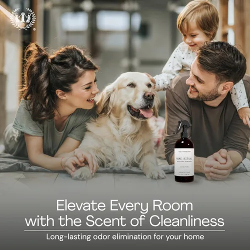 Miniatura 2 de Muse Apothecary Home Ritual - Spray eliminador de olores activo, desodorante en aerosol para muebles y eliminador de olores de baño para el hogar