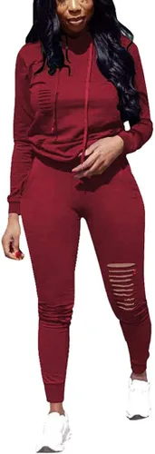 Miniatura 2 de Nimsruc Conjuntos de dos piezas para mujer, conjuntos casuales de pantalones de manga larga