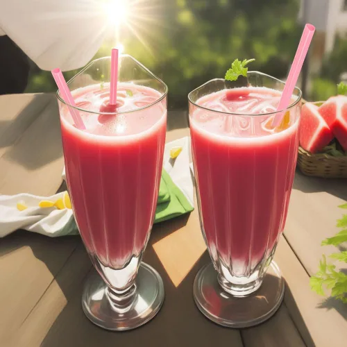 Miniatura 3 de 100 pajitas de corazón desechables de 8.26 pulgadas, pajitas de plástico rosa para fiestas