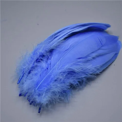 Miniatura 18 de Nature Peppermint Goose Feathers Crafts Plumes Jewelry Clothing Accessories Wedding Decoration Feather Purple 20 Pcs