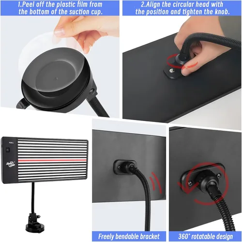 Miniatura 5 de Super PDR Tabla de Luz PDR Luz de Línea de Abolladura Tabla de Línea LED Luz PDR USB Alimentada por Batería, Tabla de Reflexión Luz de Reparación