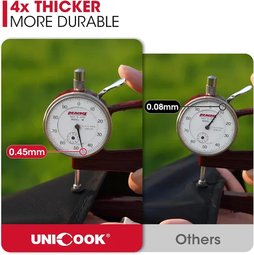 Miniatura 5 de Unicook - Cubierta de parrilla de 70 pulgadas para parrilla Blackstone ProSeries de 36 pulgadas, cubierta de parrilla plana grande resistente al