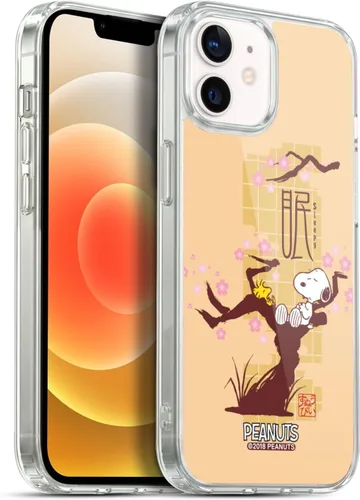 Miniatura 204 de Carcasa de gel para iPhone 7 Plus/iPhone 8 Plus, diseño de Snoopy Oriental de Peanuts, Badges