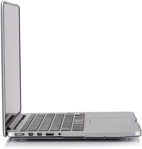 Miniatura 4 de RUBAN Funda para MacBook Retina Pro de 15 pulgadas A1398 (2015-2012), carcasa rígida de plástico liso mate con cubierta de teclado de TPU