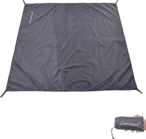Miniatura 12 de Clostnature Huella de Tienda de Campaña - Lona Impermeable para Camping, Protector de Suelo de Tienda Resistente, Alfombrilla Ultraligera para Negro