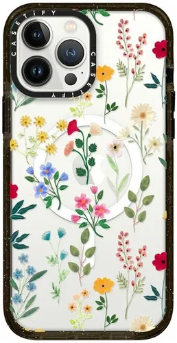 Miniatura 110 de CASETiFY Impact - Funda para iPhone 13 [protección contra caídas de 6.6 pies/compatible con Magsafe] Black Kingsnake, color negro transparente