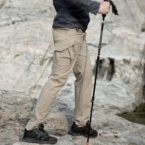 Miniatura 7 de ReFire Gear Pantalones tácticos de secado rápido para hombre, ligeros de verano, para exteriores, senderismo, cargo