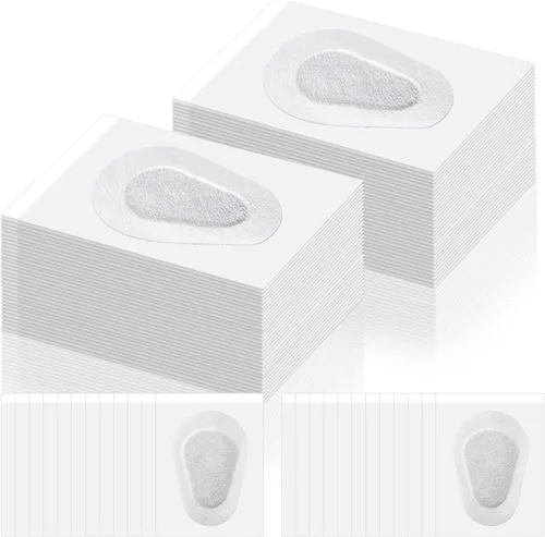 Miniatura 12 de Panitay 40 parches adhesivos para ojos para adultos, parches para ojos desechables transpirables para ambliopía vendajes adhesivos perezosos