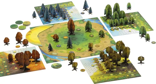 Miniatura 5 de Blue Orange Games Juego de Mesa Fotosíntesis - Juego de Mesa de Estrategia Familiar o para Adultos Galardonado para 2 a 4 Jugadores. Recomendado