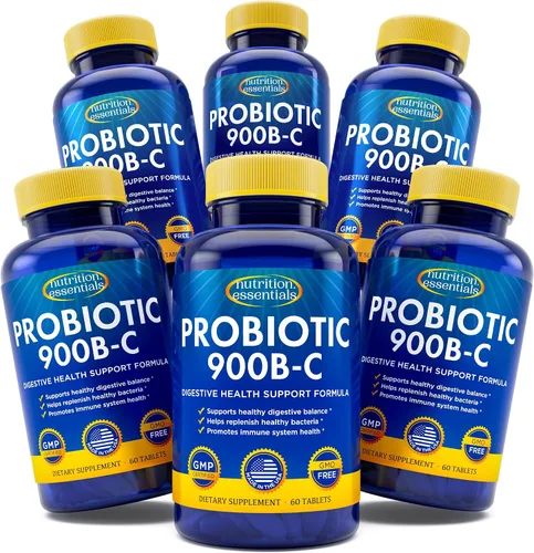 Miniatura 9 de Probióticos para mujeres y hombres – con enzima lactasa y fibra prebiótica para la salud digestiva – 80 por ciento + suplemento más potente