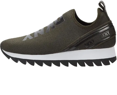 Miniatura 5 de DKNY Tenis bajos de punto con suela de goma para mujer