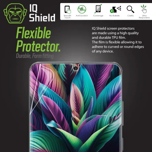 Miniatura 3 de IQShield Paquete de 3 protectores de pantalla para Samsung Galaxy S20 Ultra (6.9 pulgadas), fácil de instalar, compatible con identificación