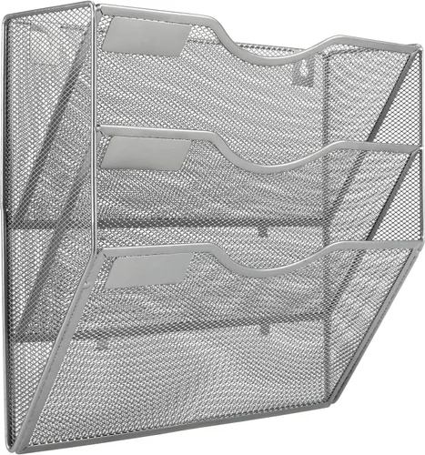 Miniatura 9 de EasyPAG Organizador de Archivos Colgante de Pared, Organizador de Correo de 5 Bolsillos Montado en Pared, Soporte Vertical para Documentos