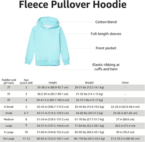 Miniatura 5 de Tienda Essentials - Sudadera con capucha para niña