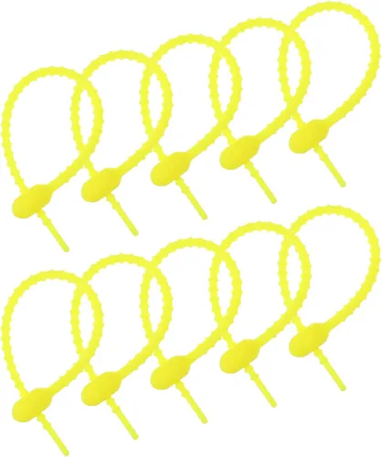 Miniatura 10 de MECCANIXITY Paquete de 30 bridas de silicona reutilizables de 6 pulgadas para el hogar, oficina, cocina, organizador de bolsas de alimentos, gestión
