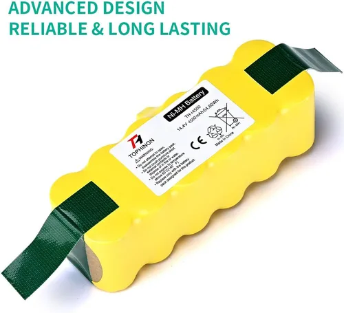 Miniatura 3 de HT TopHinon Batería Ni-MH de 14.4V 4500mAh para iRobot Roomba 500 510 520 530 532 535 540 545 550 552 555 560 562 570 580 581 582 585 595 600 610
