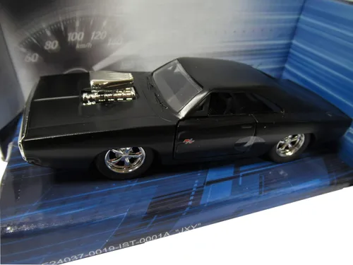 Miniatura 2 de Jada Fast & Furious 1:32 Dom's Dodge Charger R/T - Coche fundido a presión, juguetes para niños y adultos