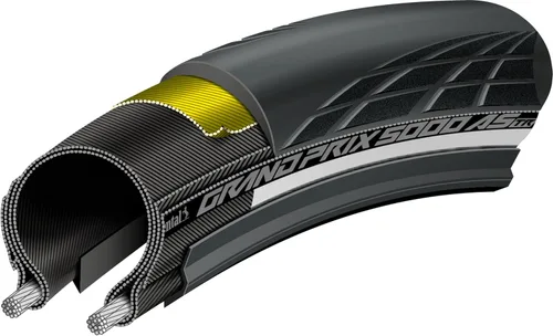 Miniatura 4 de Continental Grand Prix 5000 All Season TR - Tubeless Road Bike Tire Conquer Every Season - BlackChili, Vectran Breaker, LazerGrip, Active Comfort