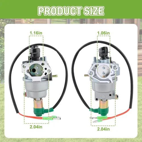 Miniatura 6 de Carburador eléctrico auto 16100-ZE3-704 para Honda EB5000X EB6500X EB6500SX EM5000SX EW171 generador con filtro de aire con filtro de combustible