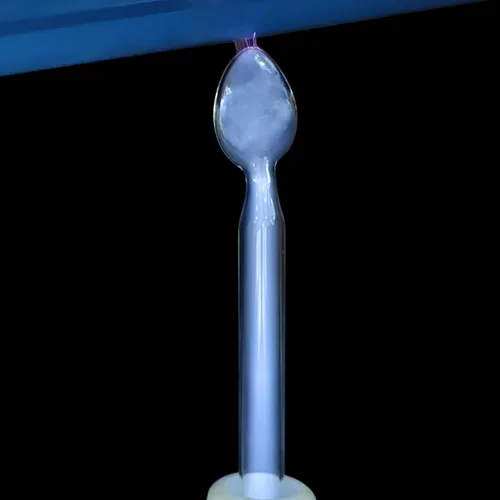 Miniatura 6 de Electrodo Wand Tubo de vidrio de mano Piezas de repuesto para instrumentos de alta frecuencia Elitzia ETJX006AS (lengua azul)