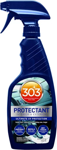 Miniatura 15 de 303 Products Spray protector automotriz, protección UV para interior y exterior del automóvil, protege vinilo, plástico y goma, repele el polvo