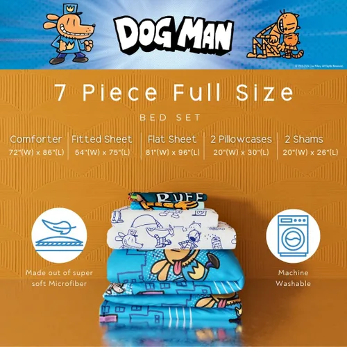 Miniatura 163 de Franco - Juego de edredón y sábanas supersuaves con funda, para niños, 7 piezas, tamaño matrimonial, Five Nights At Freddy's Cinco noches en Freddy's