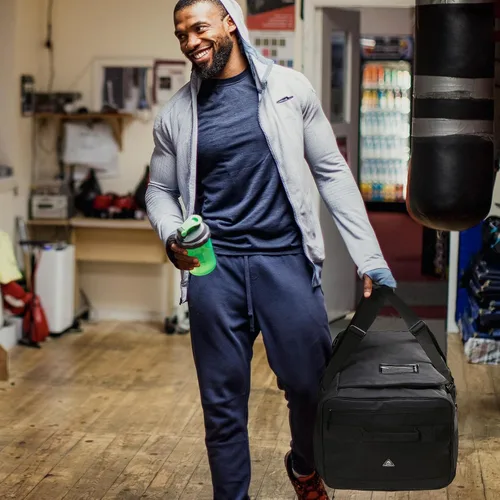 Miniatura 7 de Haimont Mochila de viaje de 60 litros para hombres, bolsas deportivas grandes con correas para mochila para senderismo, campamento, gimnasio