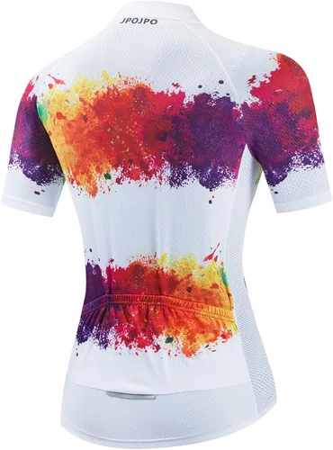 Miniatura 2 de Camiseta de ciclismo para mujer Pro Team MTB, camiseta de verano para bicicleta