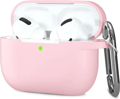Miniatura 20 de Funda de silicona con iluminación nocturna para AirPods Pro, Hamile con llavero para Apple Airpod Pro 1ª/2ª generación 2019 2022, para mujeres