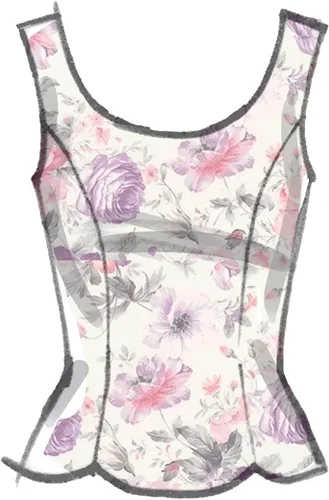 Miniatura 8 de McCall's Misses/Plus Size TOP/Vest Kit de patrón de costura, multicolor