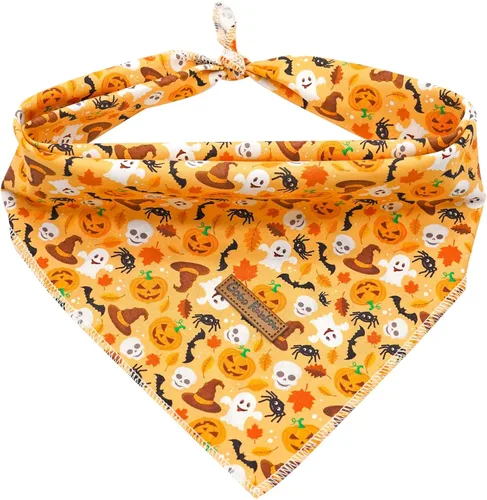 Miniatura 8 de Pañuelo de otoño para perro, 1 bufanda de Halloween para perro, bufandas para perros, bufanda para mascotas, pañuelo para mascotas, bufandas